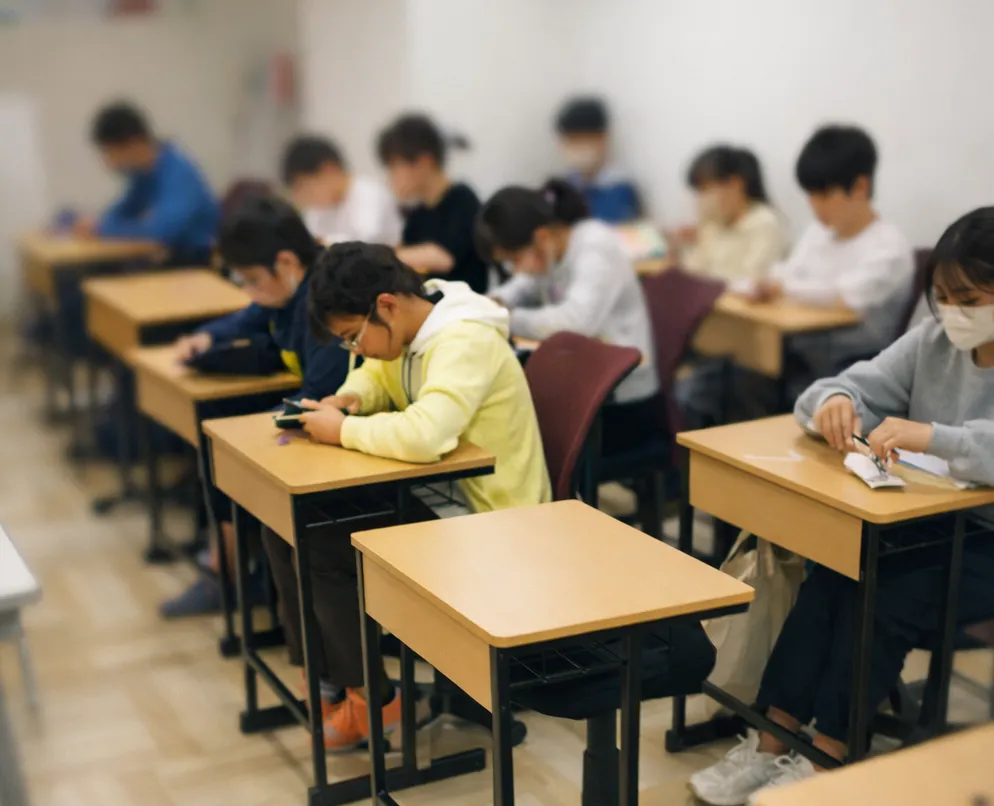 高倉塾の自習スペース